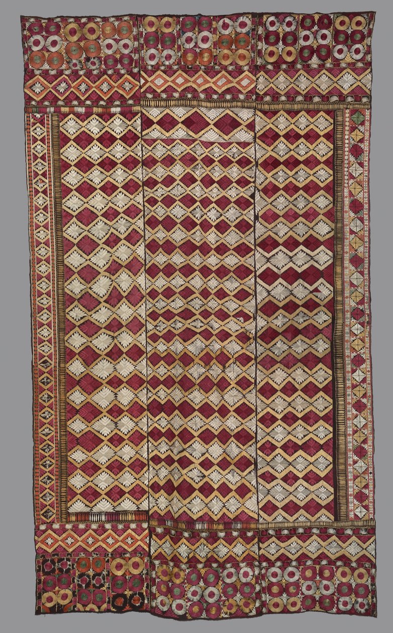 Asılı Phulkari işi, c. 1875-1900. by Unbekannt