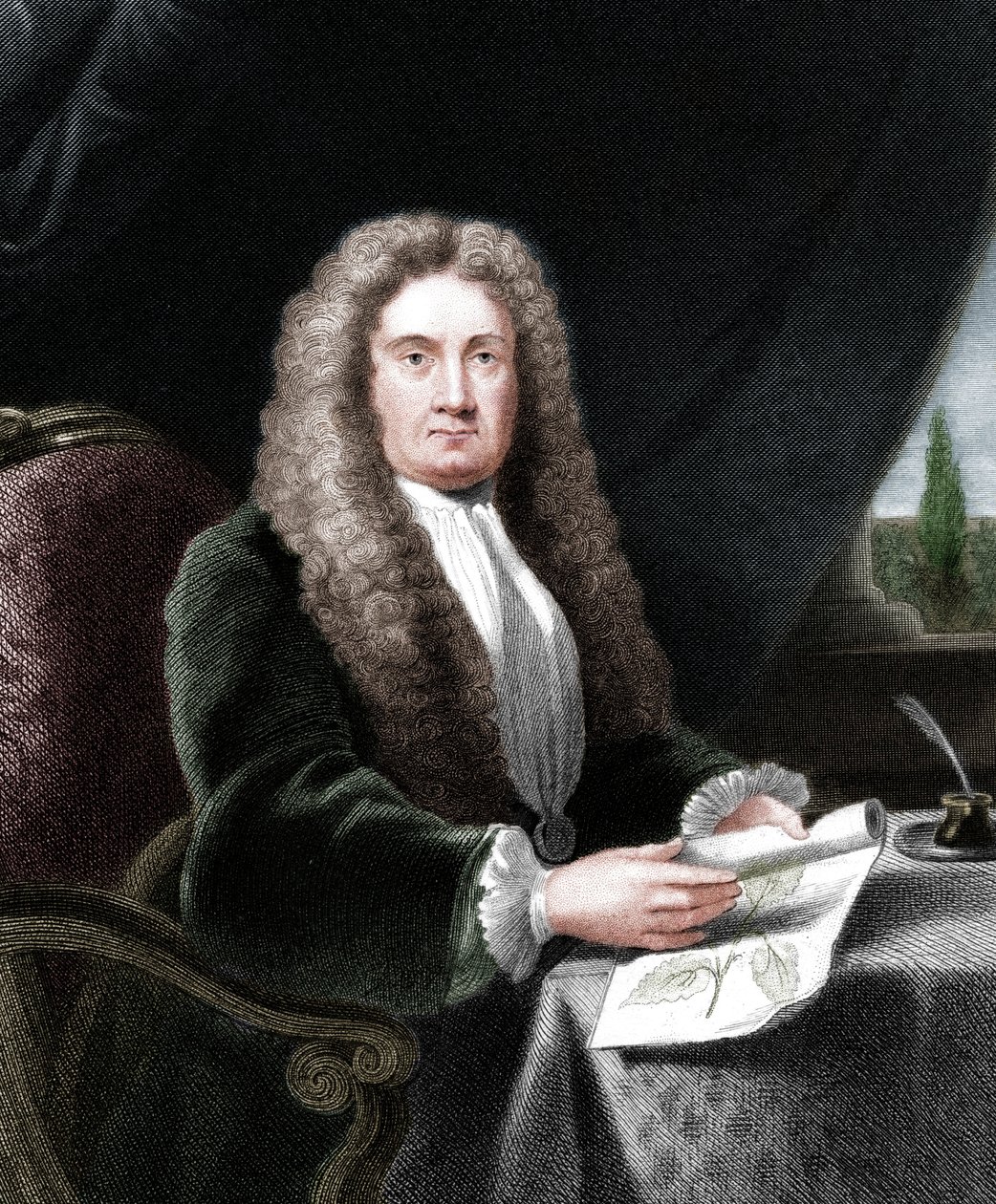 Hans Sloane, İngiliz doktor ve doğa bilimci by Unbekannt