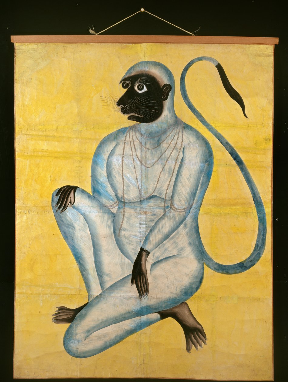 Hanuman, maymun tanrı, c1870 by Unbekannt