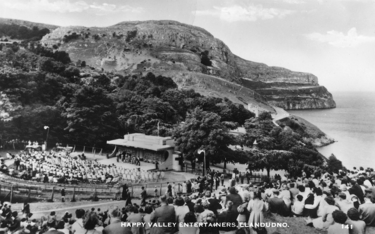 Happy Valley eğlenceleri, Llandudno, 20. yüzyıl by Unbekannt