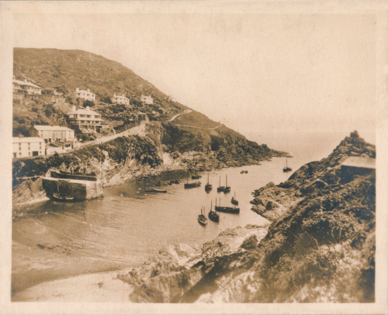 Liman Ağzı - Polperro, 1927 by Unbekannt