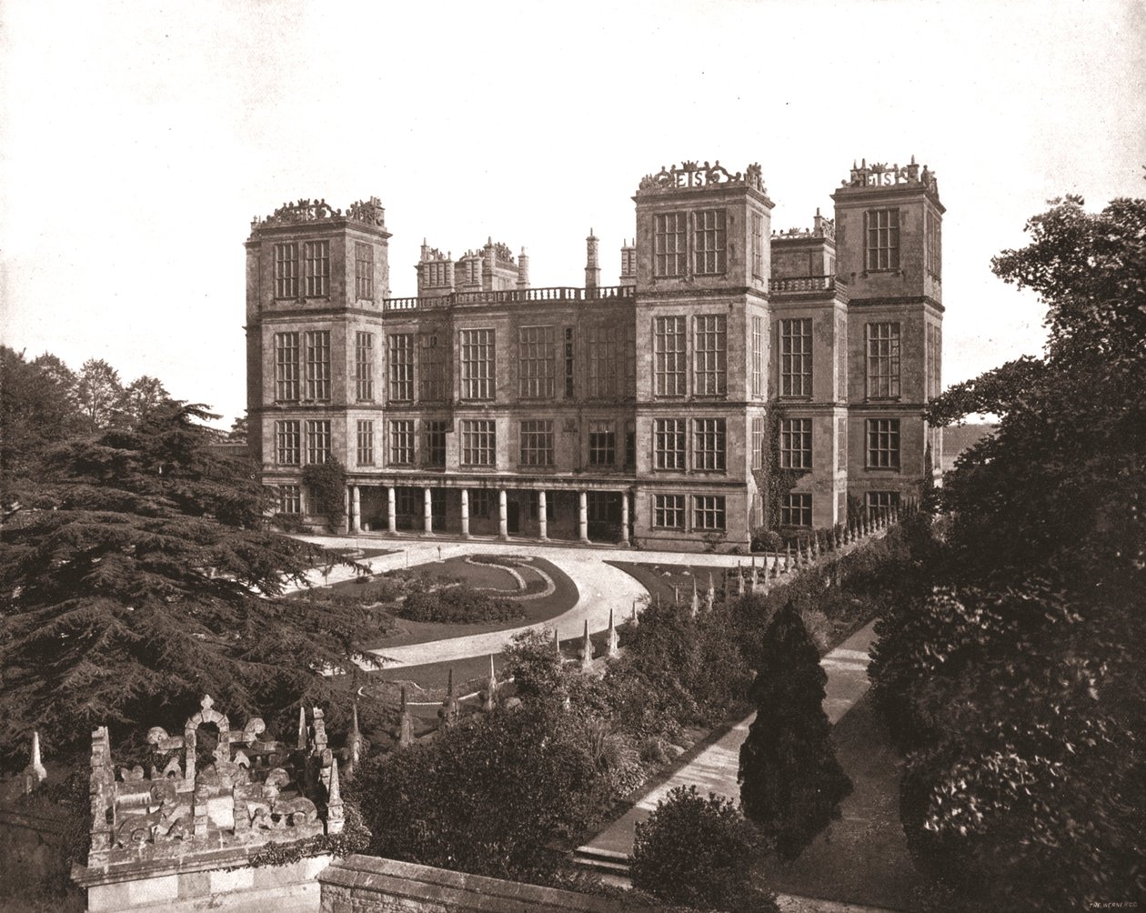 Hardwick Salonu, Derbyshire, 1894. by Unbekannt