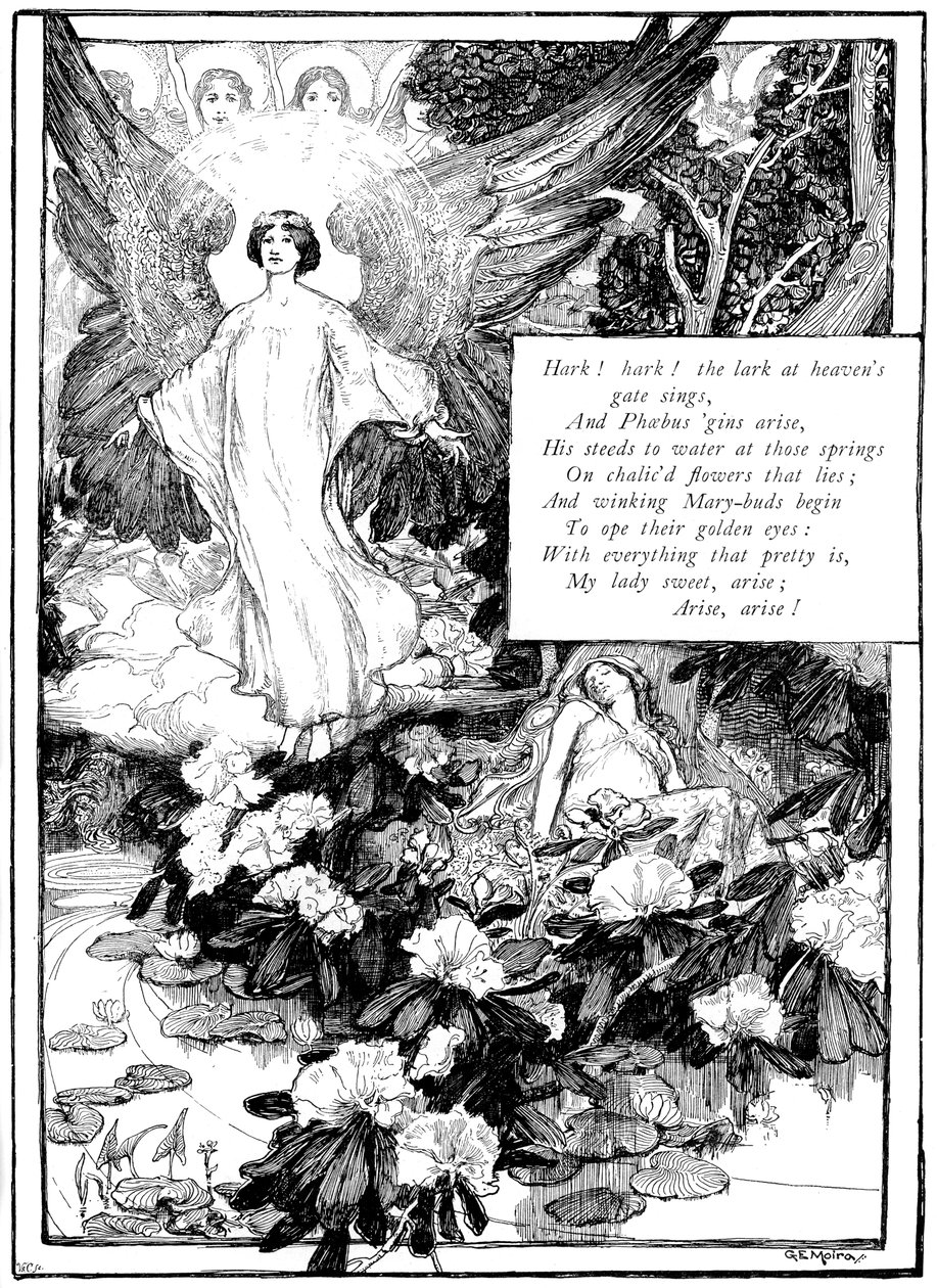 Dinle! Lark, 1895 by Unbekannt