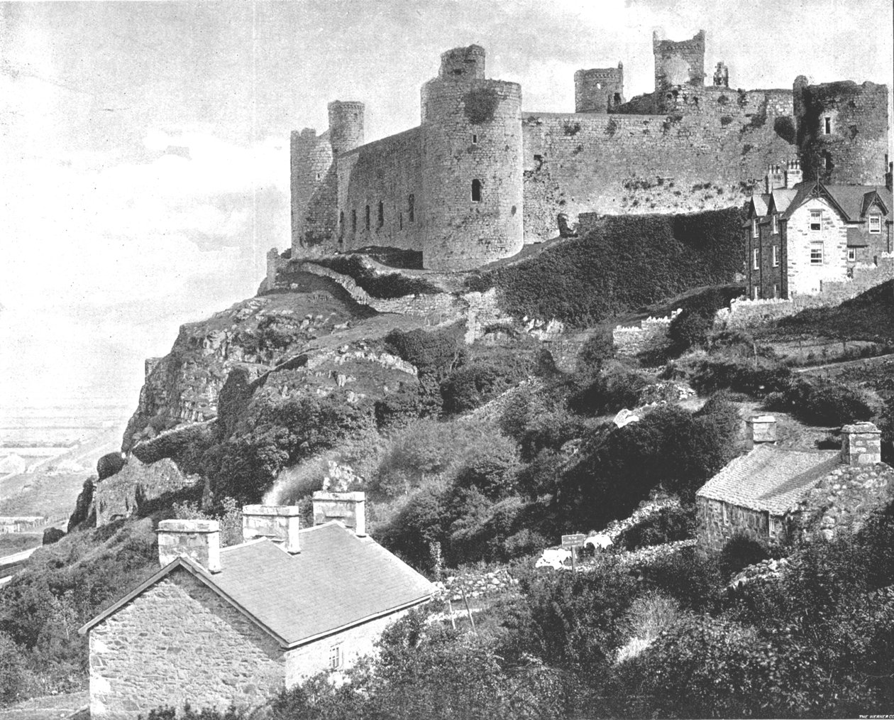 Harlech Kalesi, Merionethshire, Galler, 1894. by Unbekannt