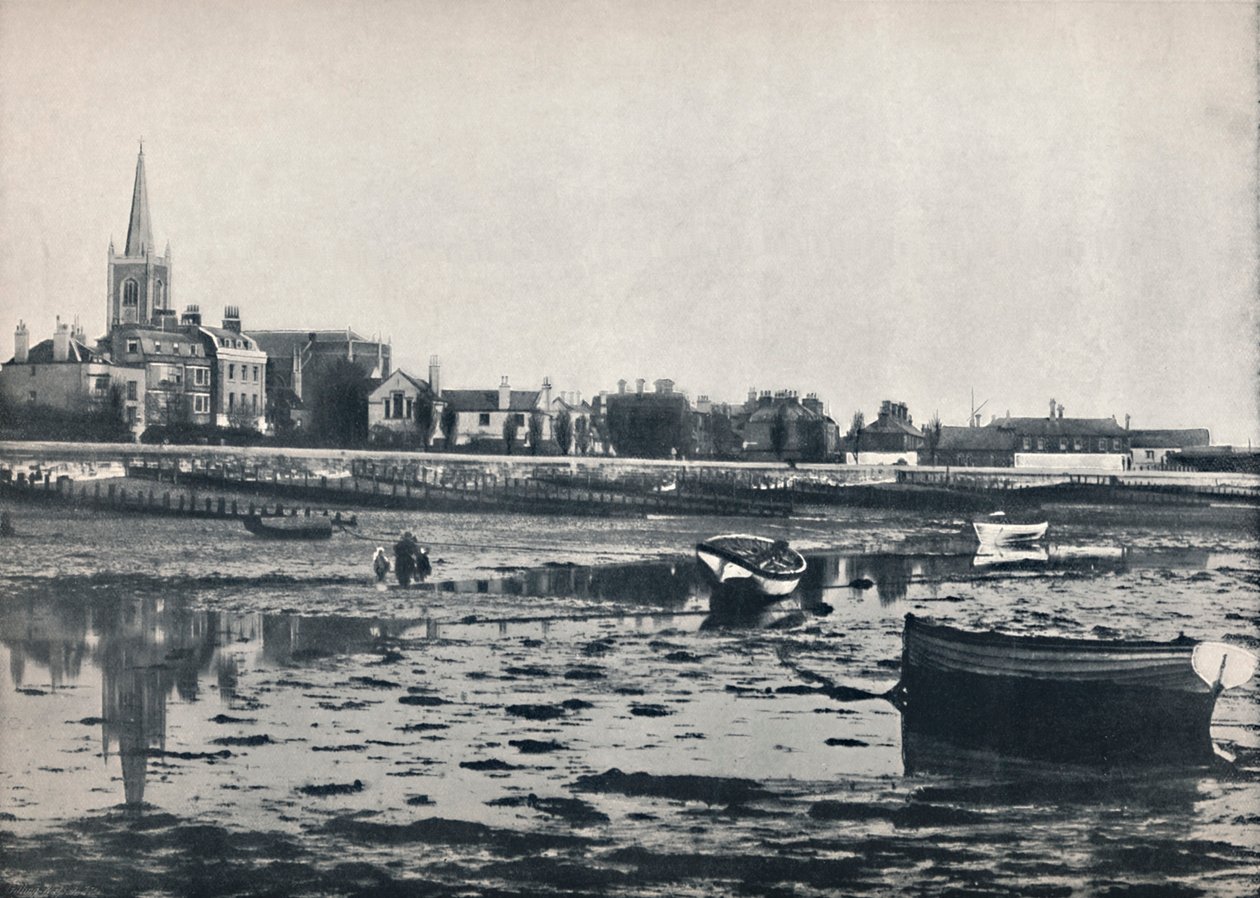 Harwich - Gelgitteki Plaj, 1895 by Unbekannt