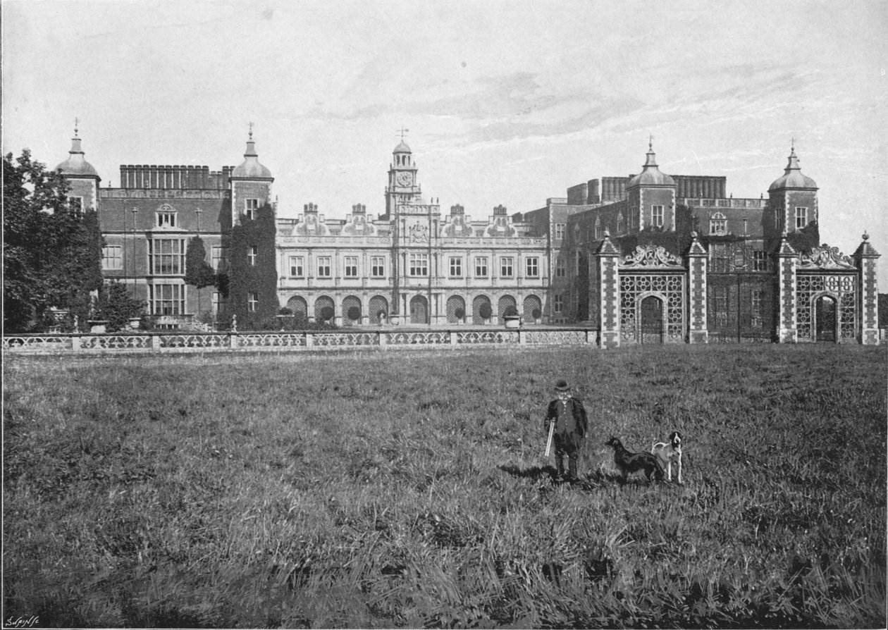 Hatfield Evi, Güney Cephesi, c1896 by Unbekannt