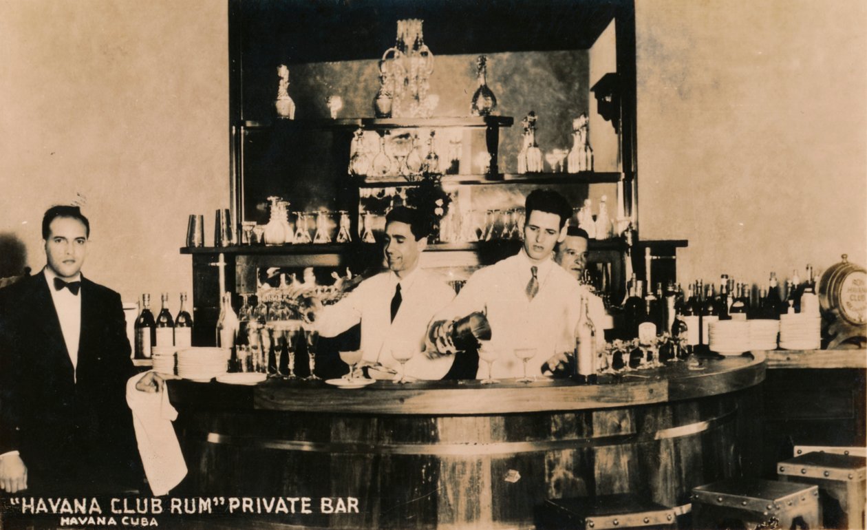 Havana Club Rum, Özel Bar, Havana, Küba, c1900s by Unbekannt