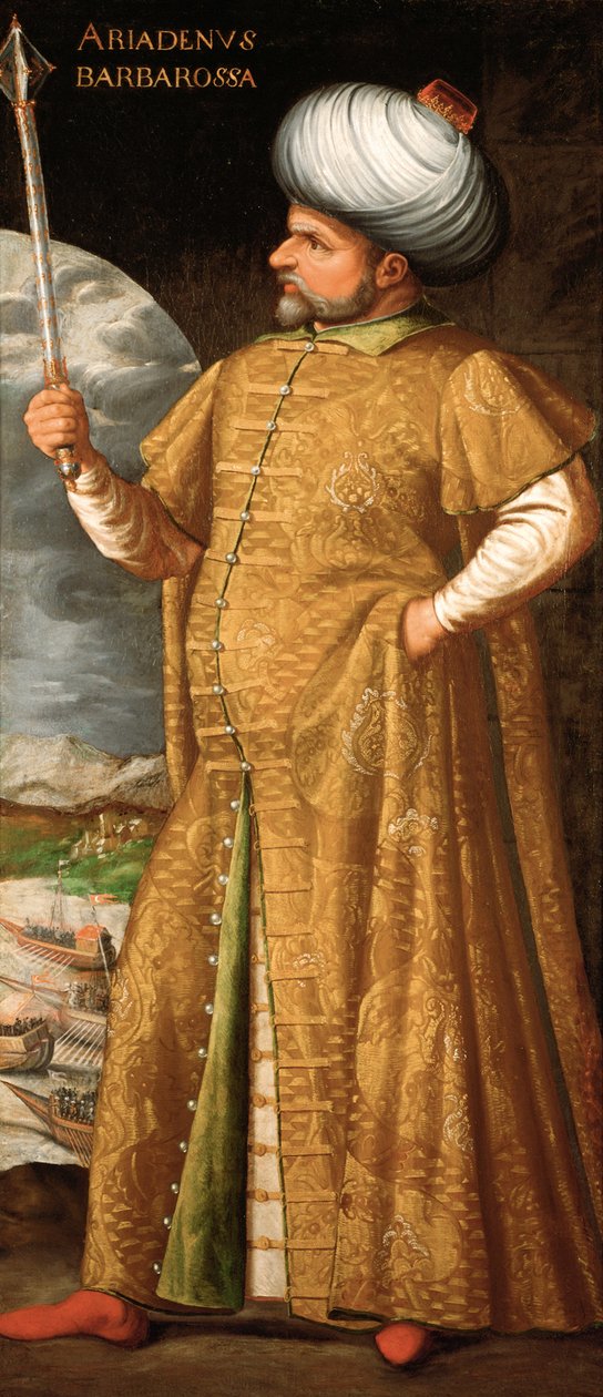 Hayreddin Barbarossa, c. 1580. by Unbekannt
