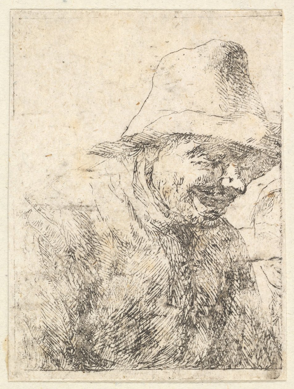 Bir Köylü Başkanı, 17. yüzyıl. by Unbekannt