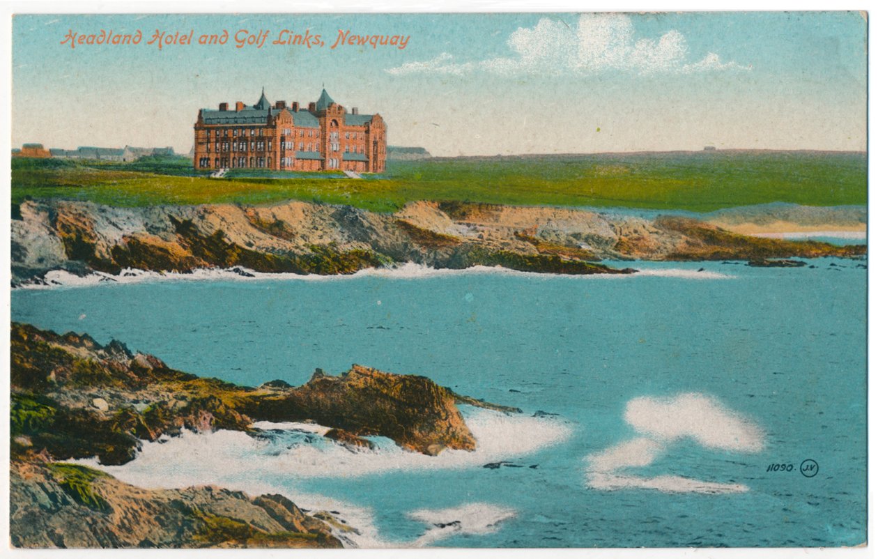 Headland Otel ve Golf Bağlantıları, Newquay, c1910 by Unbekannt