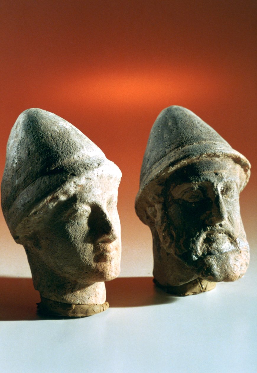 Devlet adamlarının başkanları, Kerkouane, Tunus, MÖ 3. yüzyıl by Unbekannt