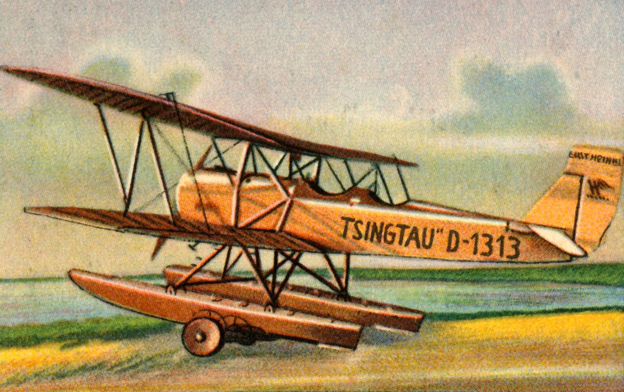 Heinkel HD 24 W Tsingtau deniz uçağı, 1920
