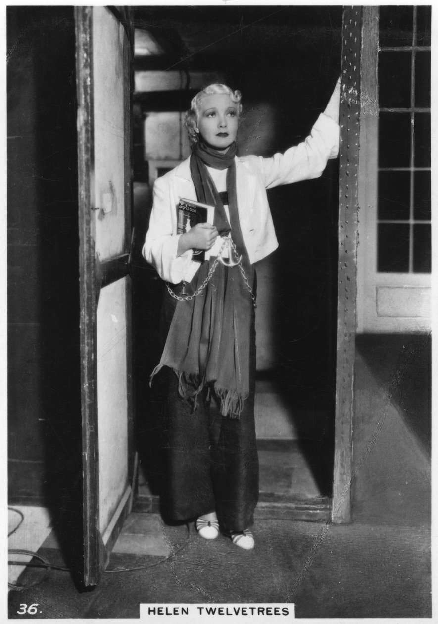 Helen Twelvetrees, Amerikalı tiyatro ve sinema oyuncusu, c1938 by Unbekannt