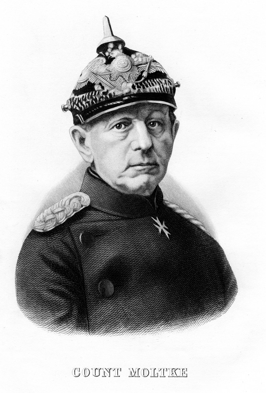 Helmuth Karl Bernhard von Moltke, Alman Mareşal, 19. yüzyıl by Unbekannt