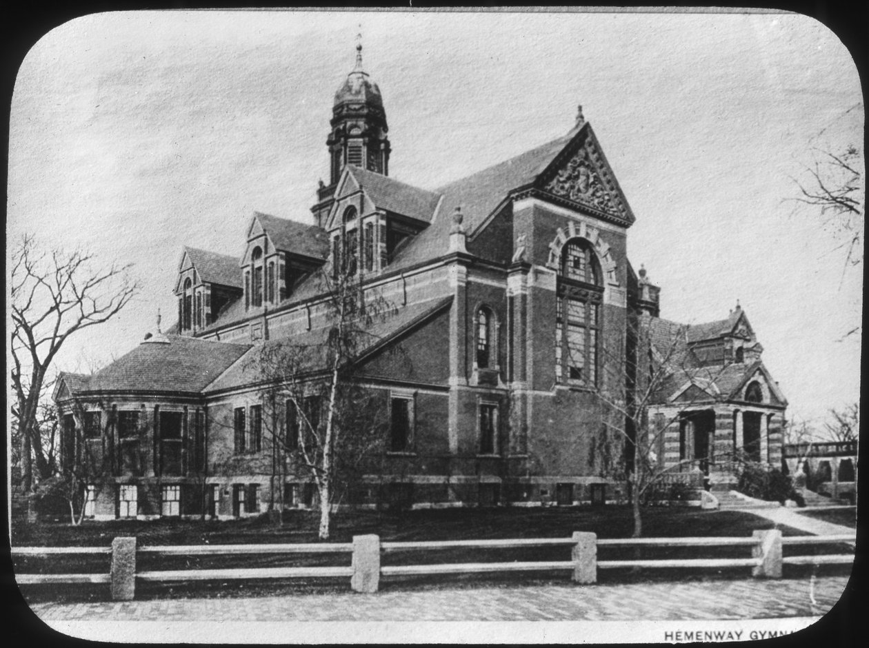 Hemenway Gymnasium, Harvard Üniversitesi, Massachusetts, ABD, 19. yüzyılın sonu veya 20. yüzyılın başı by Unbekannt
