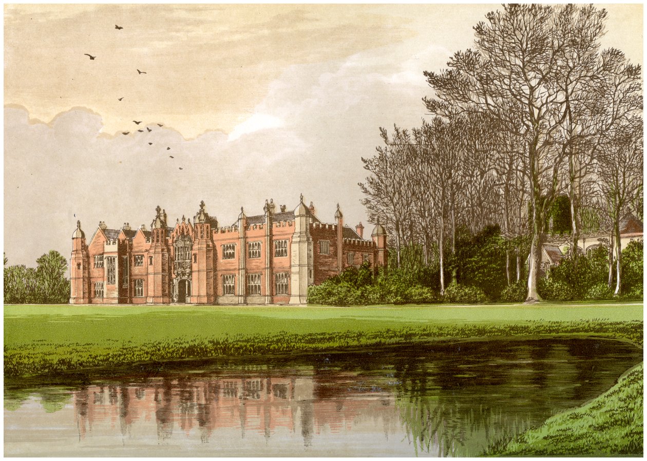 Hengrave Hall, Suffolk, Gage ailesinin evi, c1880 by Unbekannt
