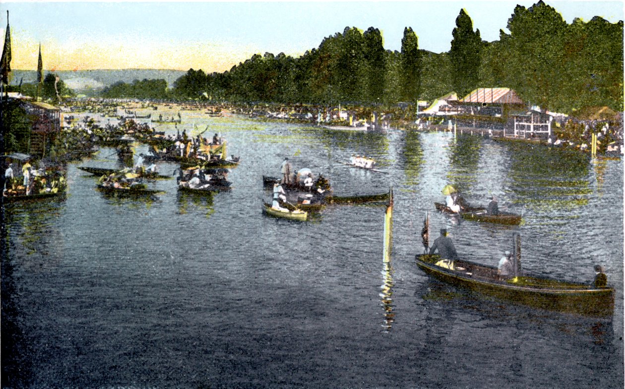 Henley Regatta, Oxfordshire, 20. Yüzyıl by Unbekannt