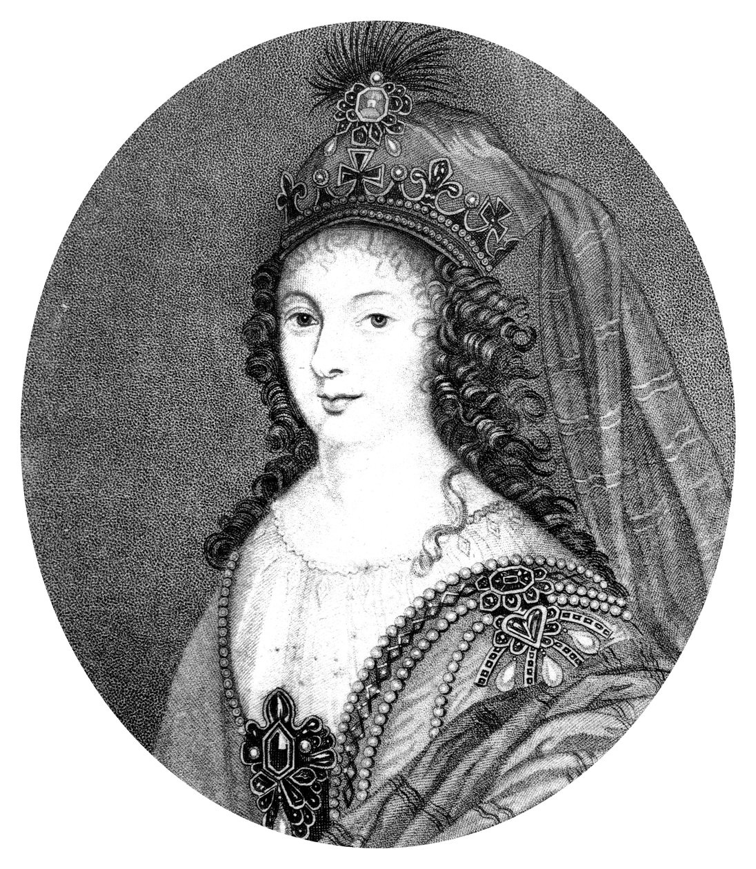 Henrietta, Orleans Düşesi, 1799 by Unbekannt