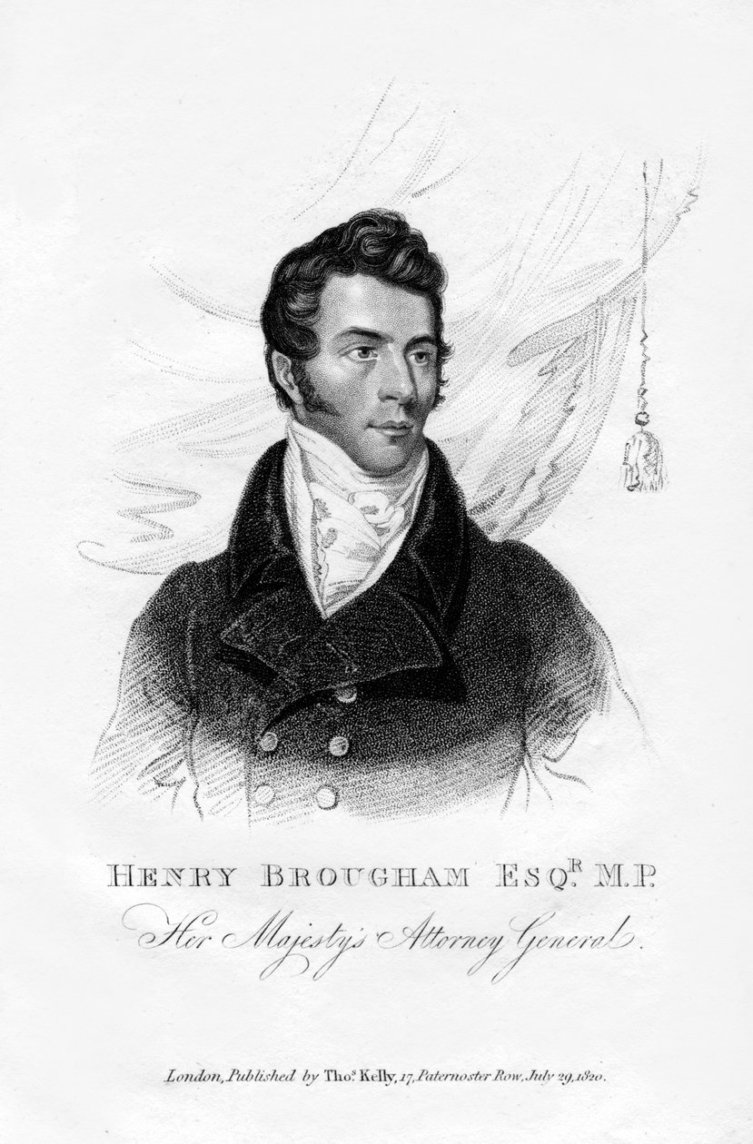 Henry Brougham, Başsavcı, 1820 by Unbekannt