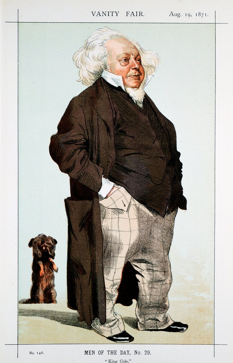 Henry Cole, İngiliz tasarımcı, memur ve yazar, 1871 by Unbekannt