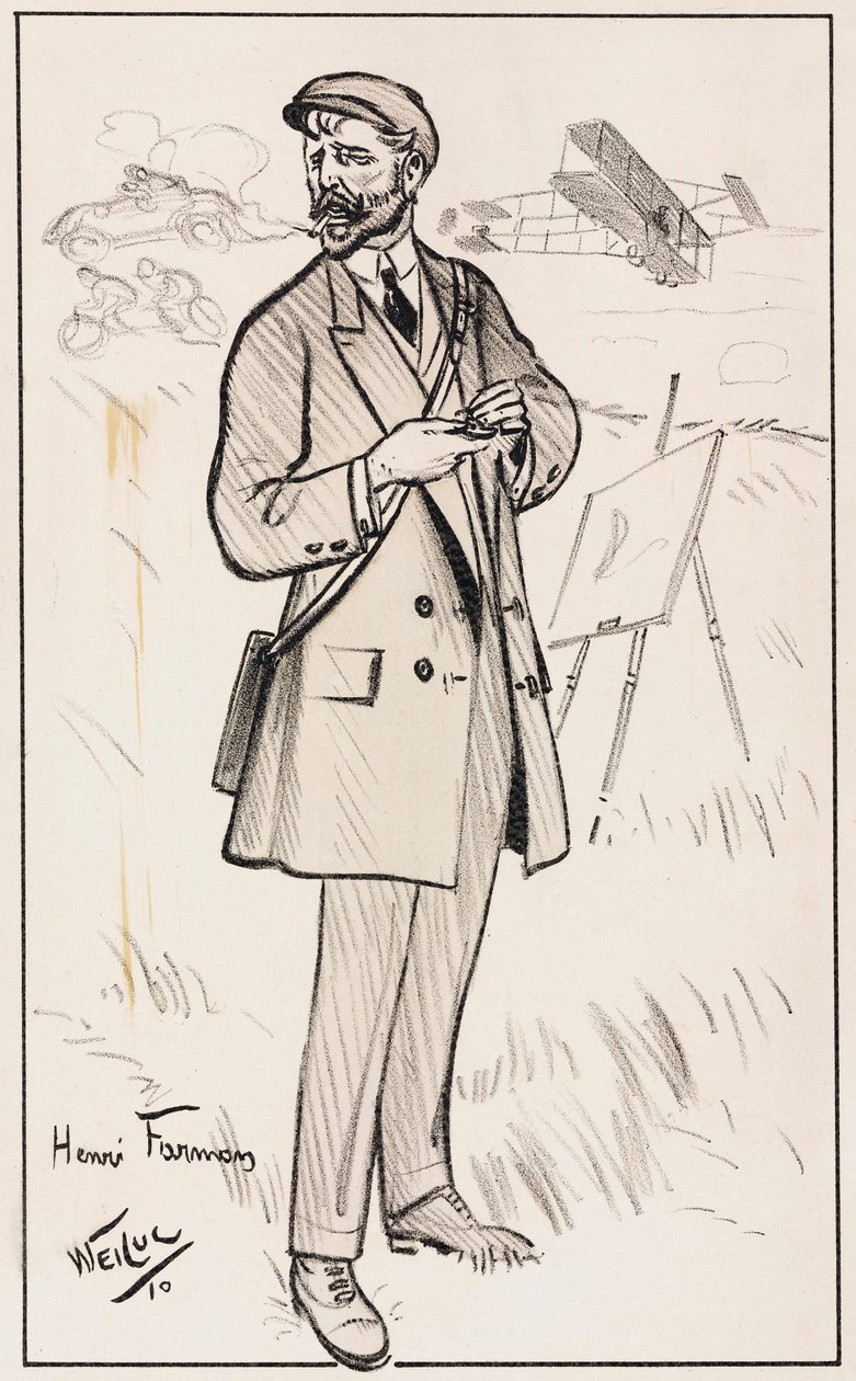 Henry Farman, Fransız havacı by Unbekannt
