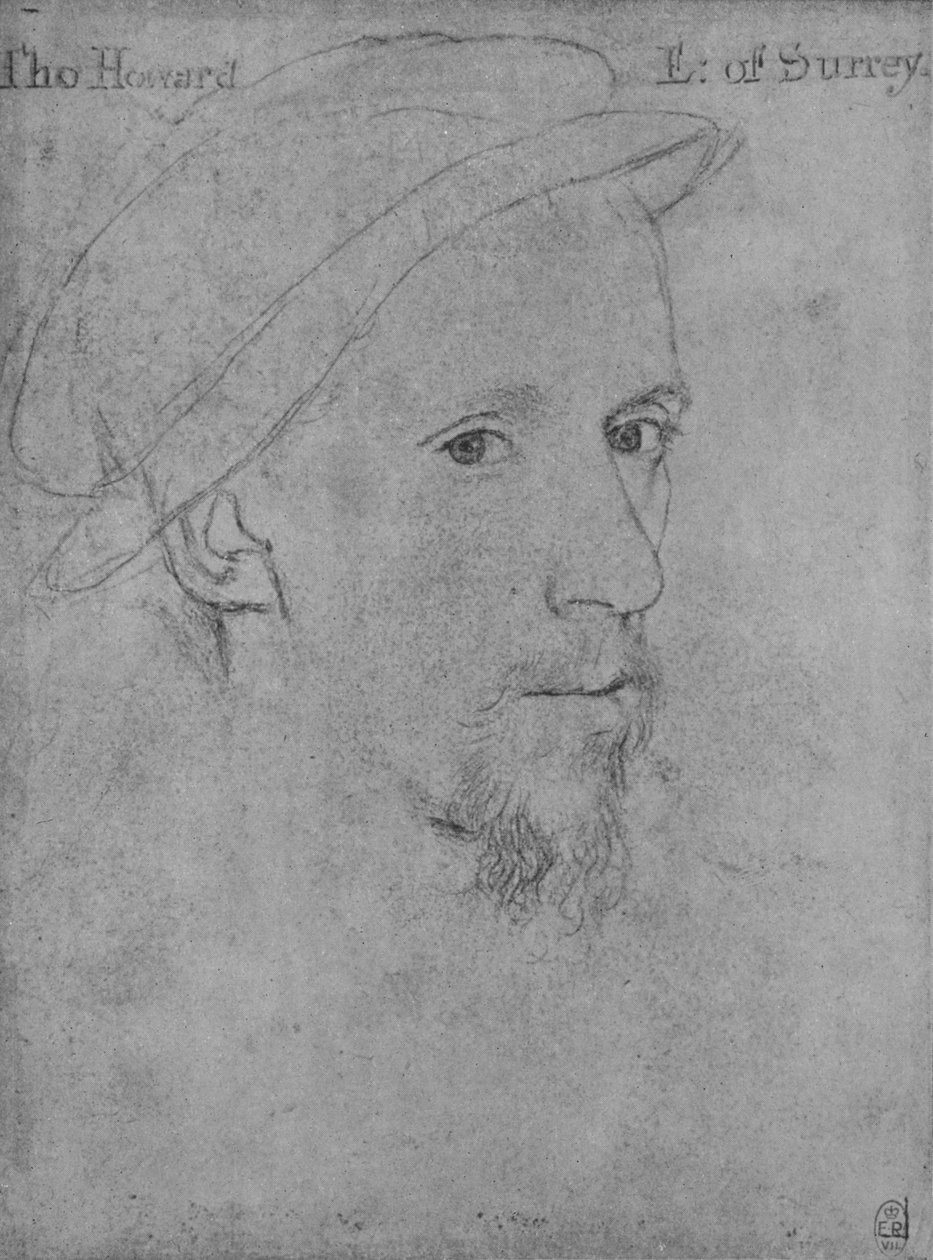 Henry Howard, Surrey Kontu Not Holbein tarafından, 16. yüzyıl 1945 by Unbekannt