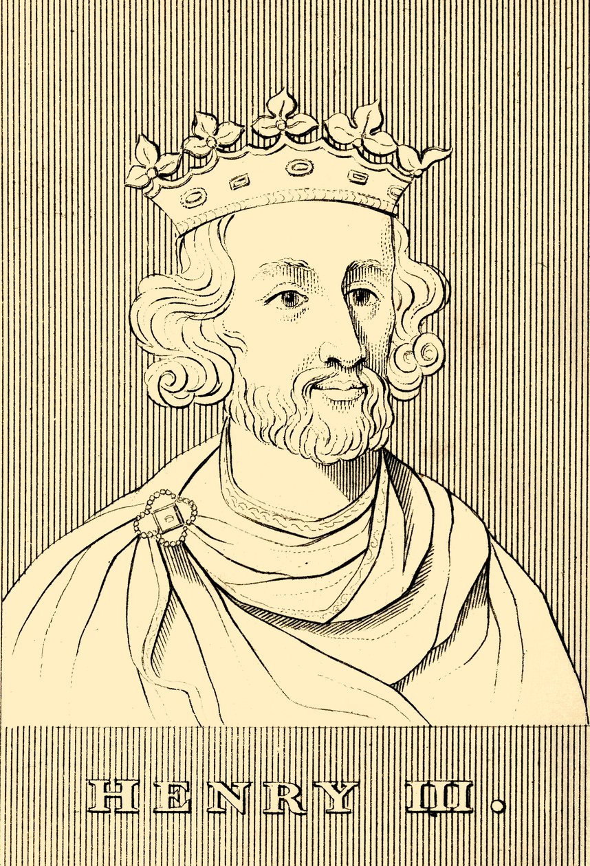 Henry III, 1207-1272, 1830. by Unbekannt