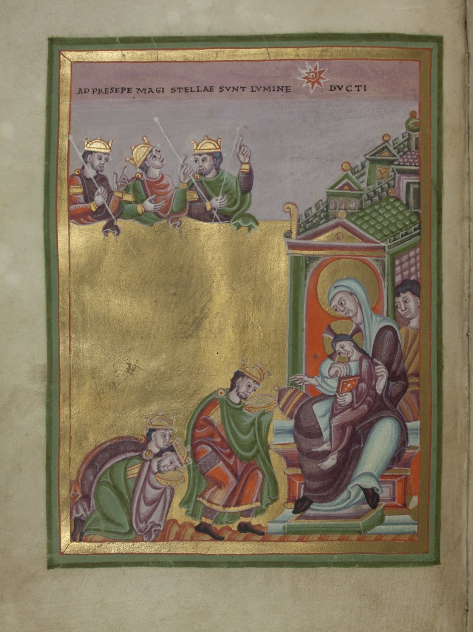 Henry III, Henry III için Kutsal Roma İmparatoru Evangelarium, 10391043 by Unbekannt