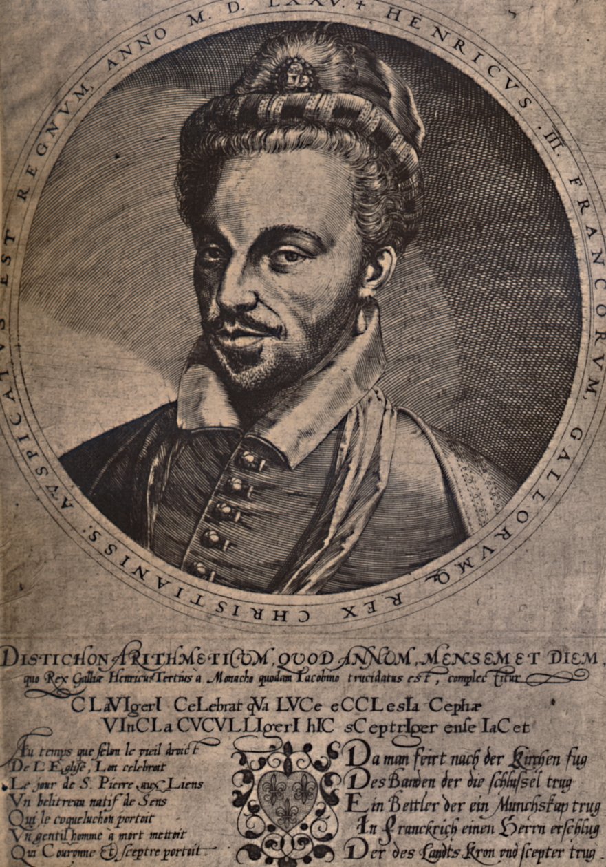 Henry III, Fransa Kralı, c16. yüzyıl 1894 by Unbekannt