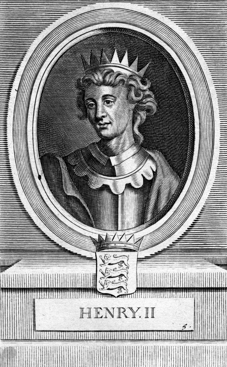 Henry II, İngiltere Kralı by Unbekannt