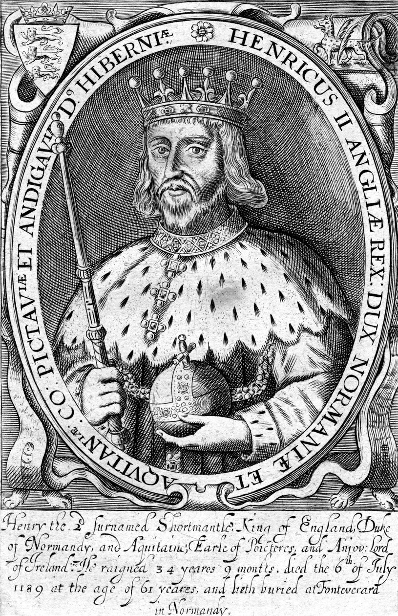 Henry II, İngiltere Kralı by Unbekannt