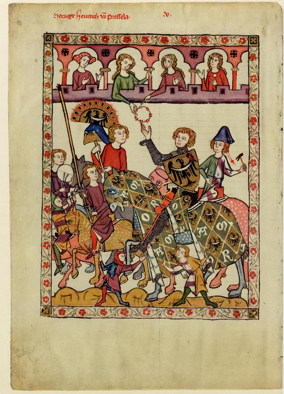 Henry IV Probus, Codex Manesse