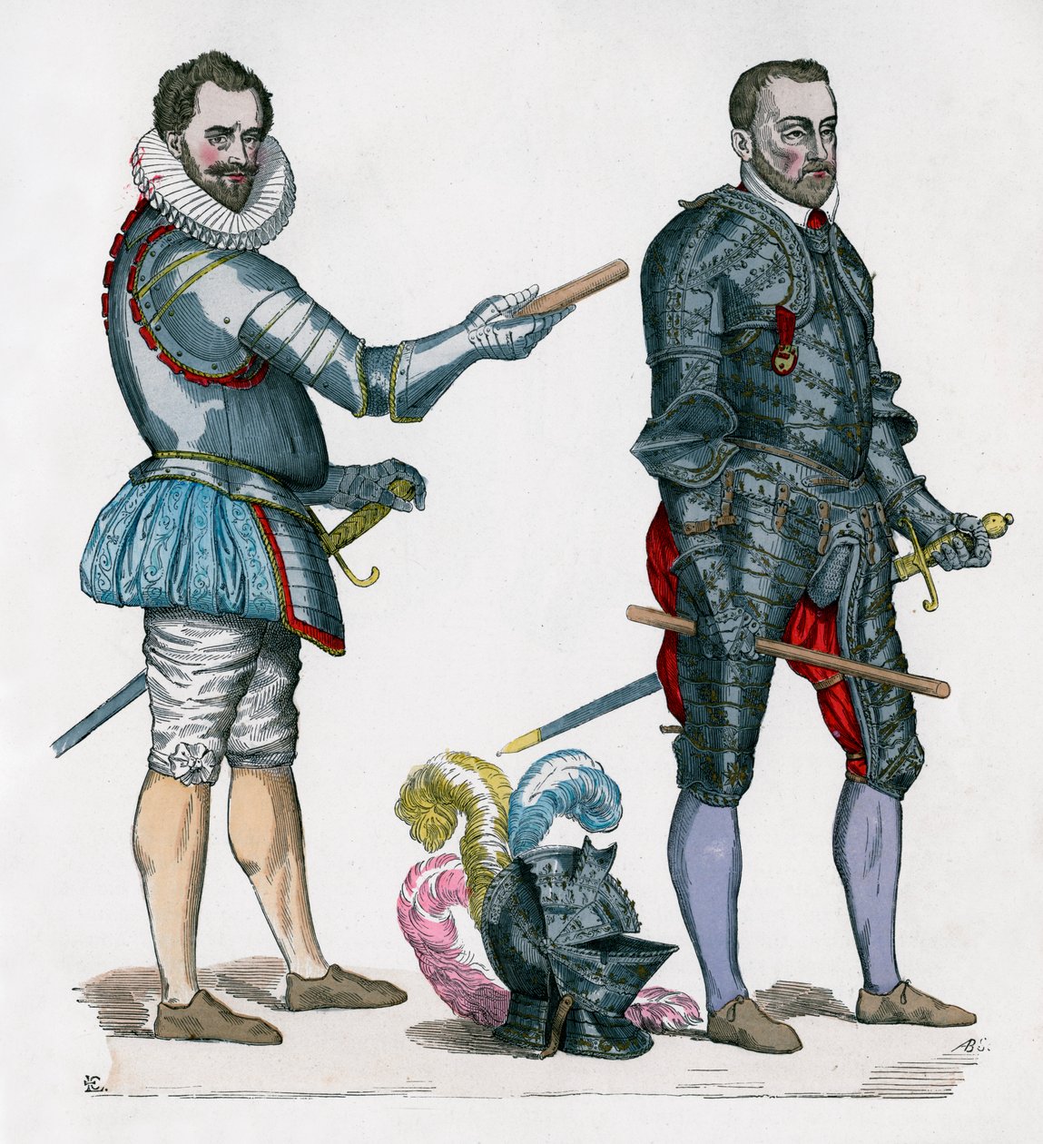 Henry I, Guise Dükü, 1580 ve Francis de Montmorency, 1576 1882-1884 by Unbekannt