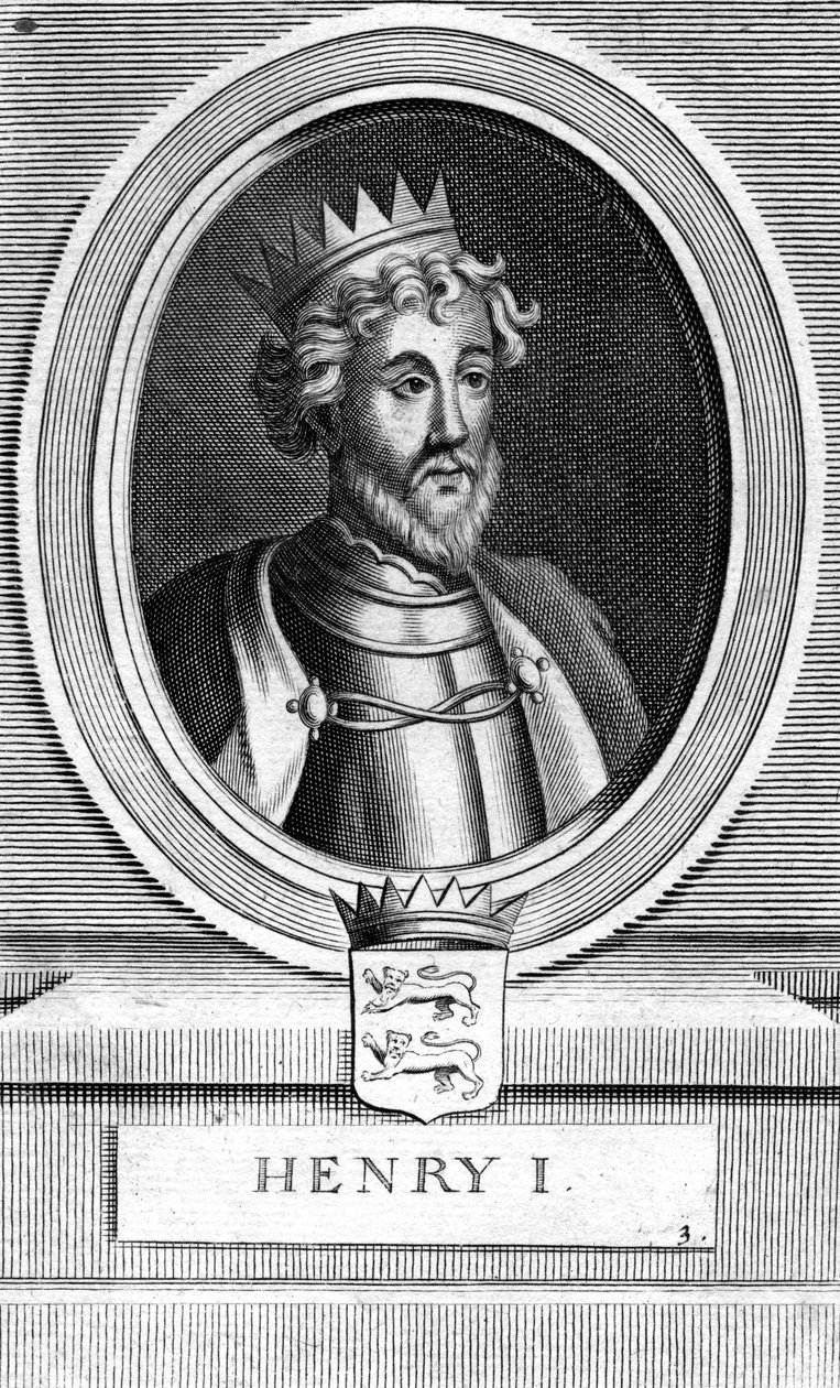 Henry I, İngiltere Kralı by Unbekannt