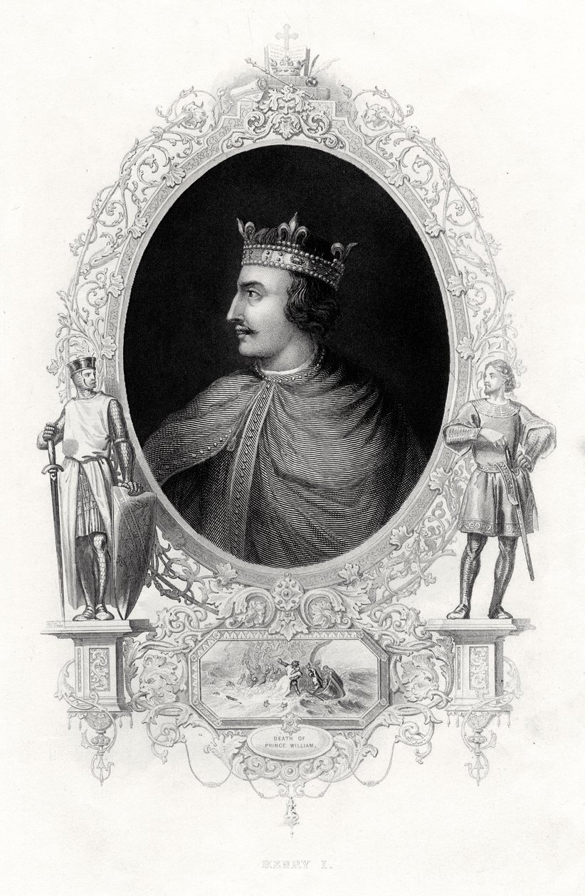 Henry I, İngiltere Kralı, 1860 by Unbekannt