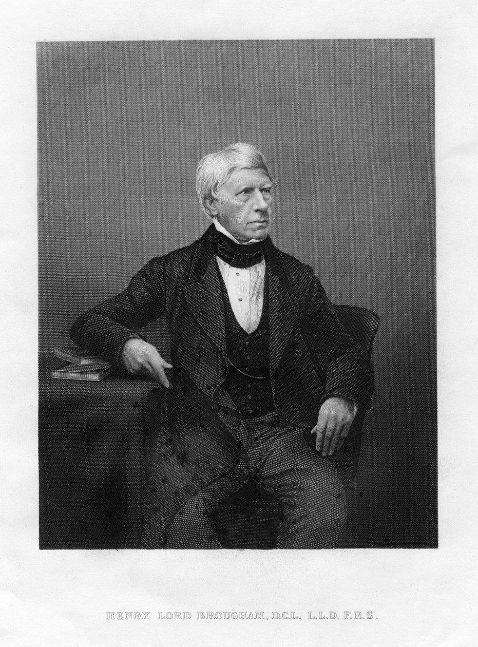 Henry Peter Brougham, Baron Brougham ve Vaux, İskoç asıllı İngiliz hukukçu ve politikacı by Unbekannt