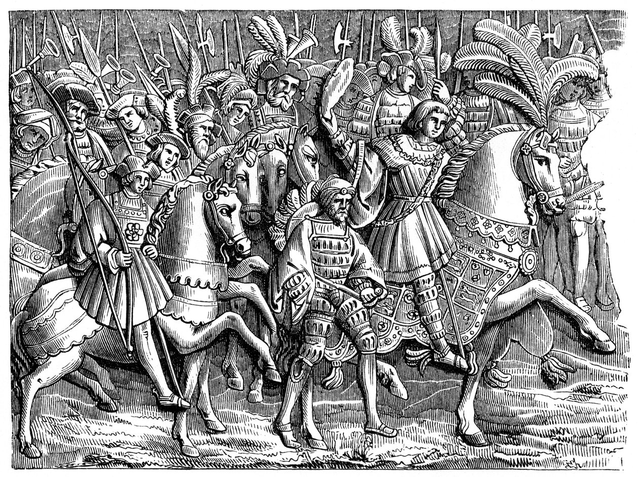 Altın Kumaş Tarlasında Henry VIII, 1520, 1870 by Unbekannt
