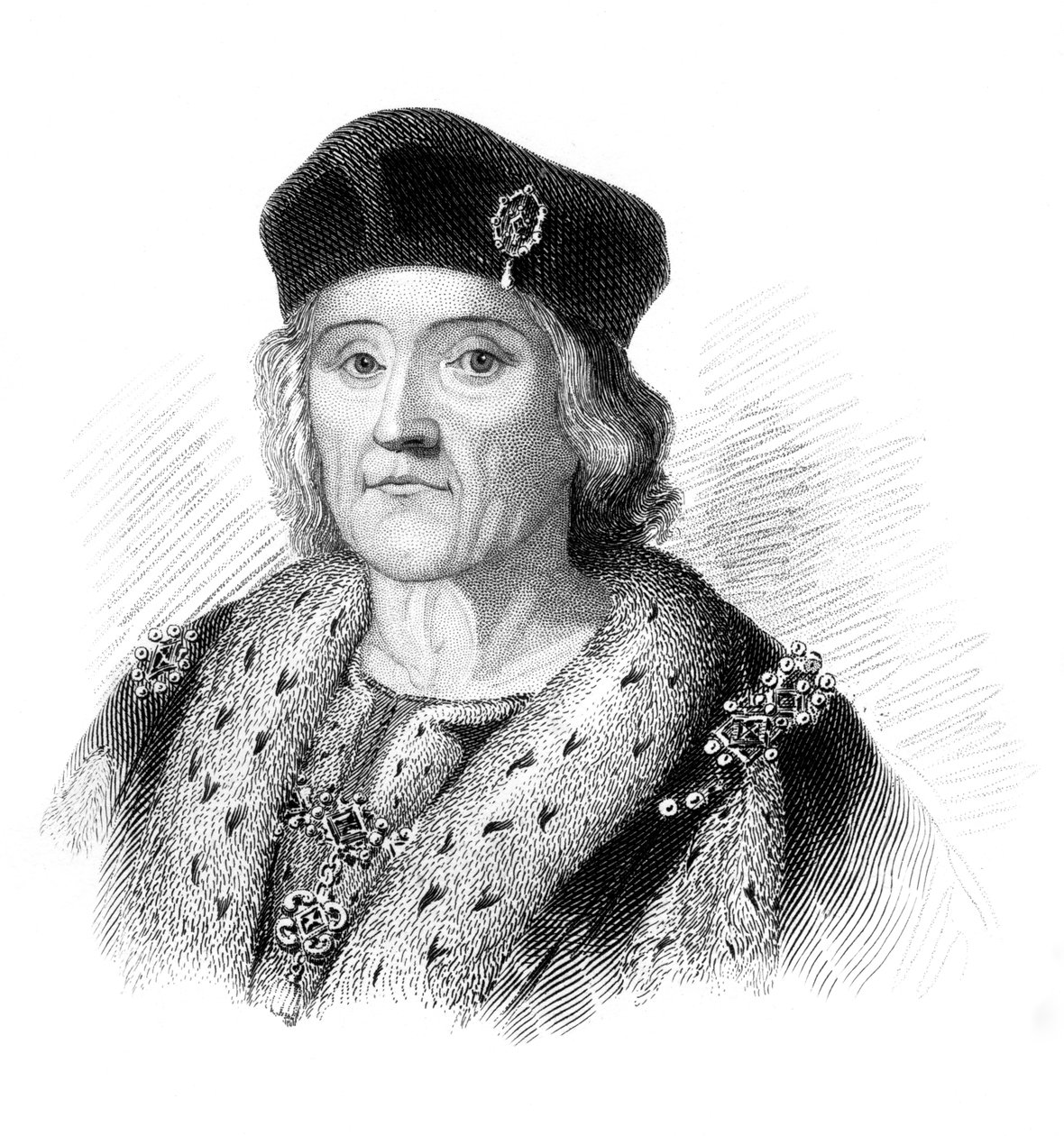 Henry VII, İngiltere Kralı, c1850 by Unbekannt