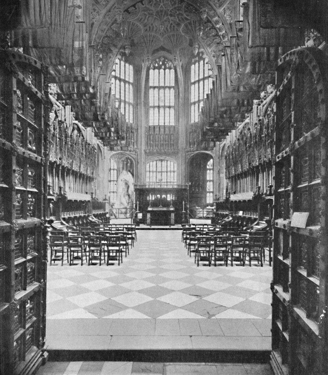 Henry VII.s Şapeli, Westminster Manastırı, 1903 by Unbekannt