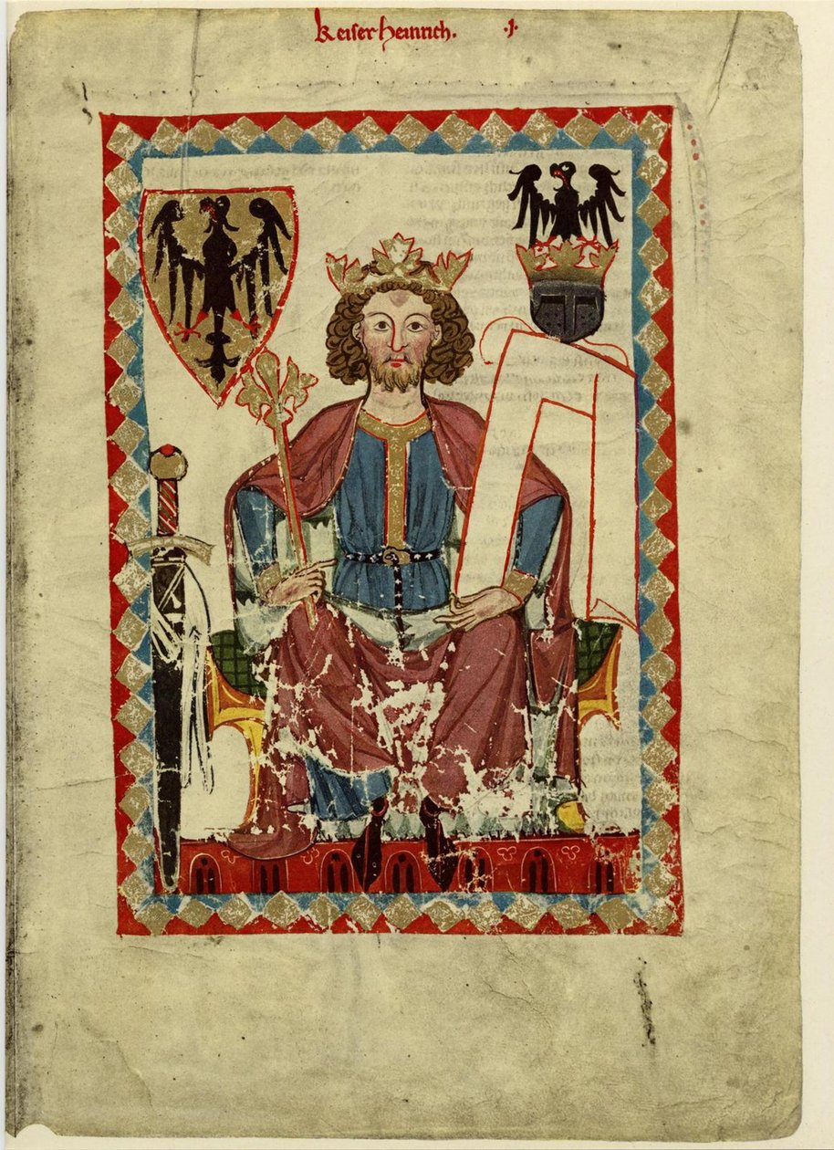 Henry VI 1165-1197, Codex Manesse