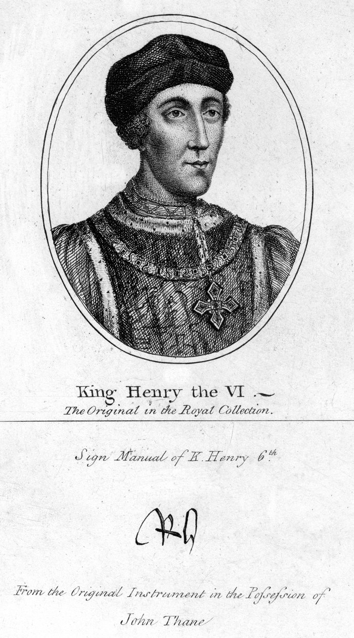 İngiltere Kralı VI.Henry, 1421-1471 by Unbekannt