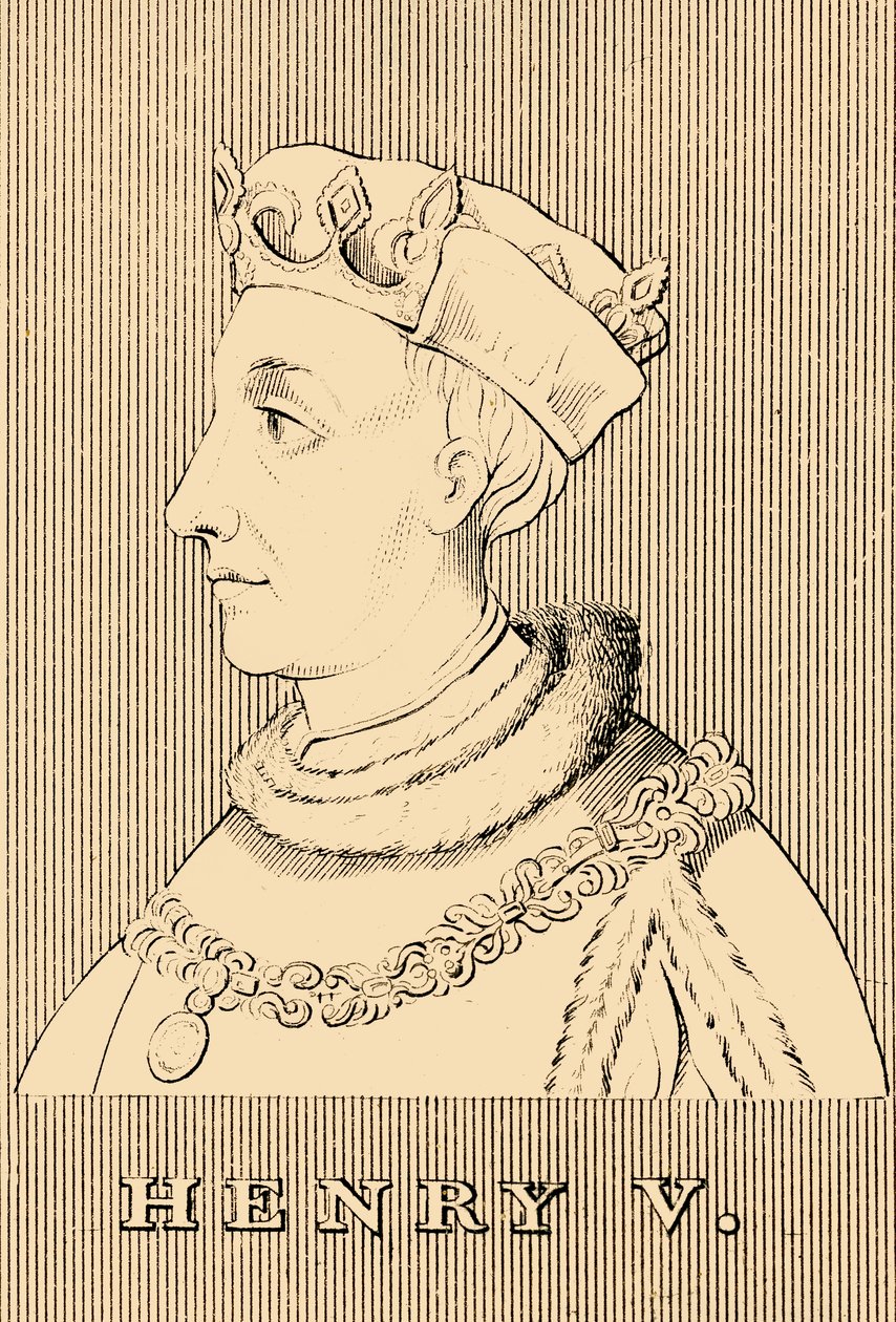 Henry V, 1386-1422, 1830. by Unbekannt