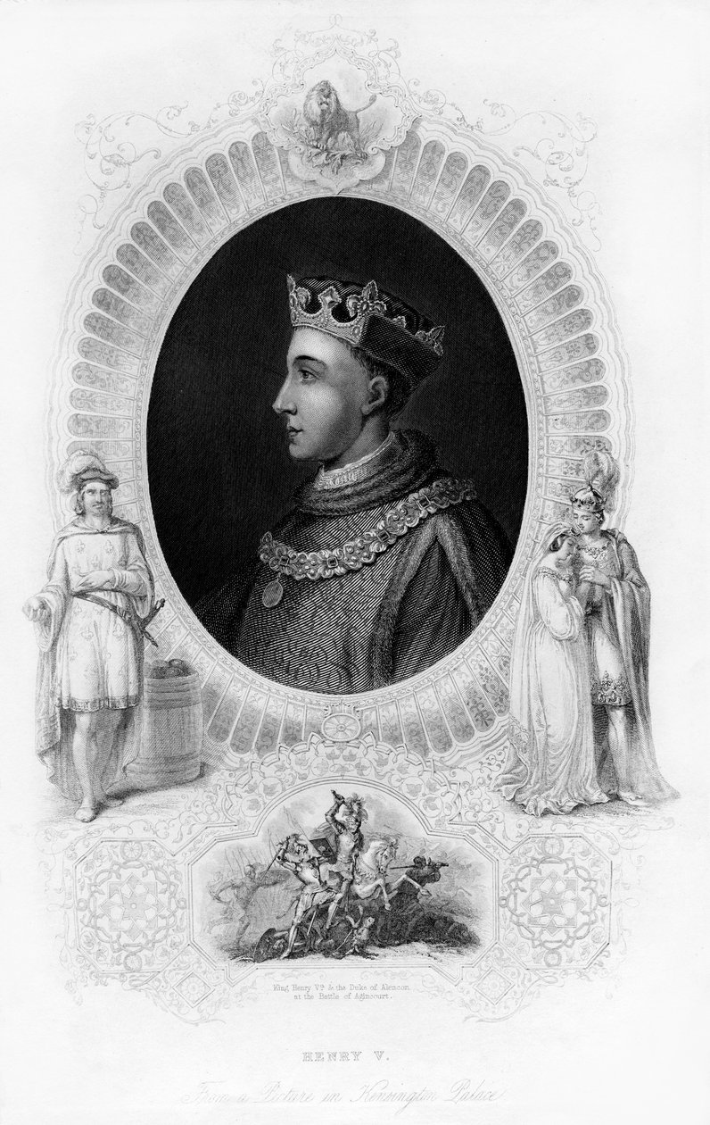 Henry V, İngiltere Kralı, c1850 by Unbekannt