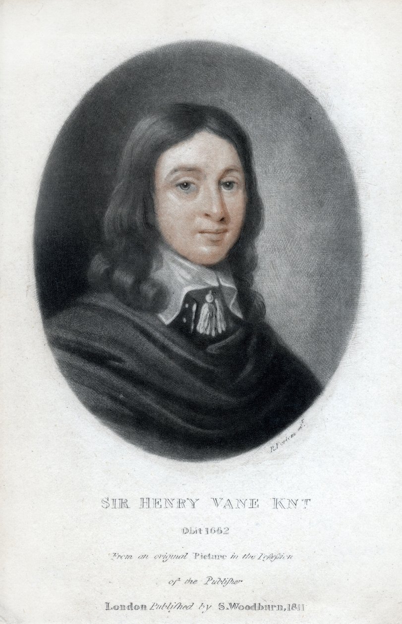 Henry Vane the Younger, devlet adamı ve Parlamento Üyesi, 1811 by Unbekannt
