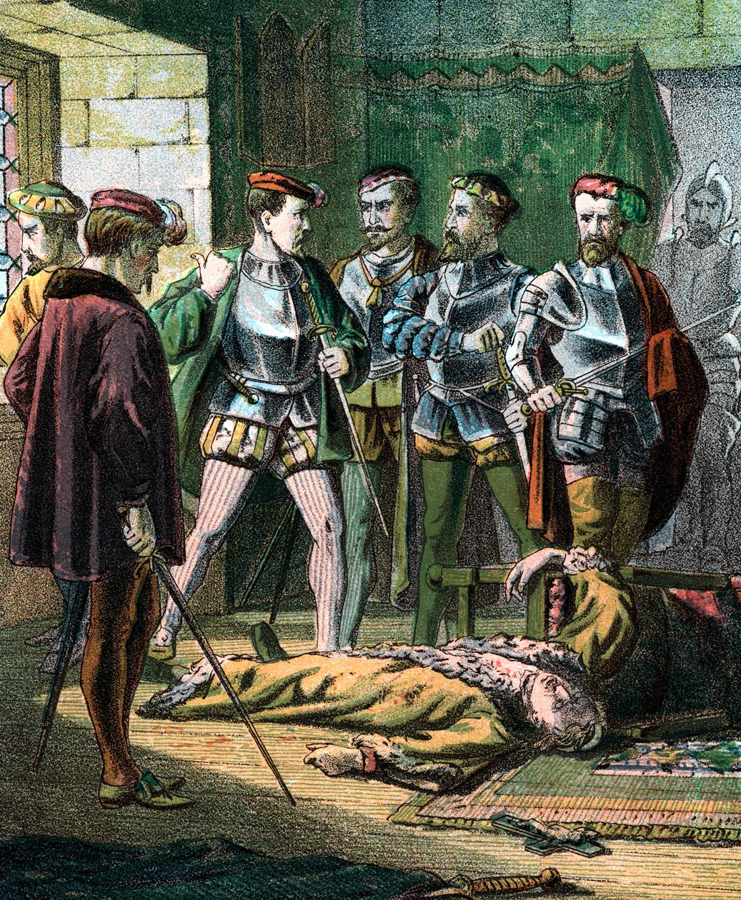 Lorraine Henry, 3 Duc de Guise, 16. yüzyıl Fransız askeri ve devlet adamı, 19. yüzyıl ortası by Unbekannt