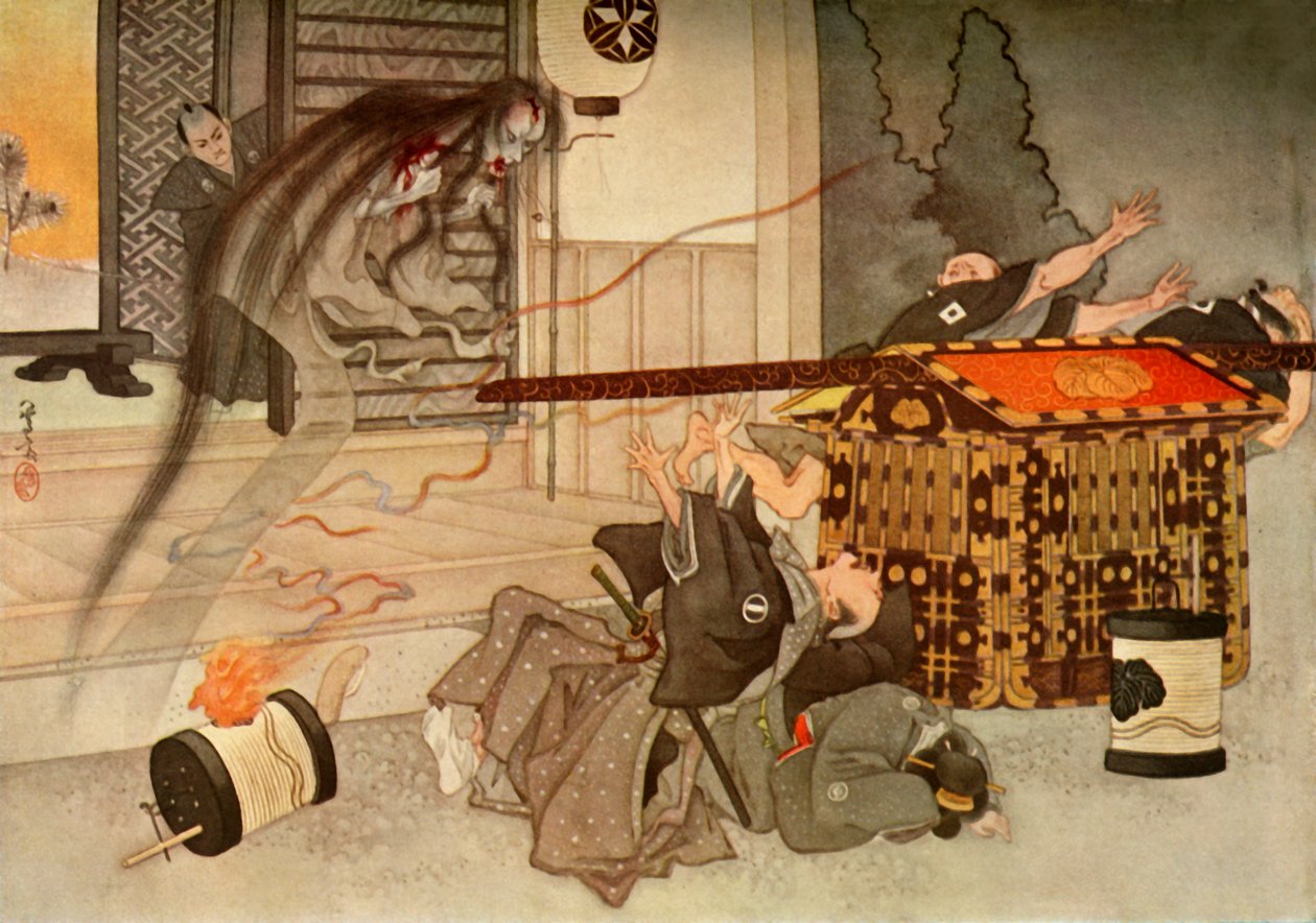 Korkunç yüzü ve kanlı giysileri..., 1919. by Unbekannt
