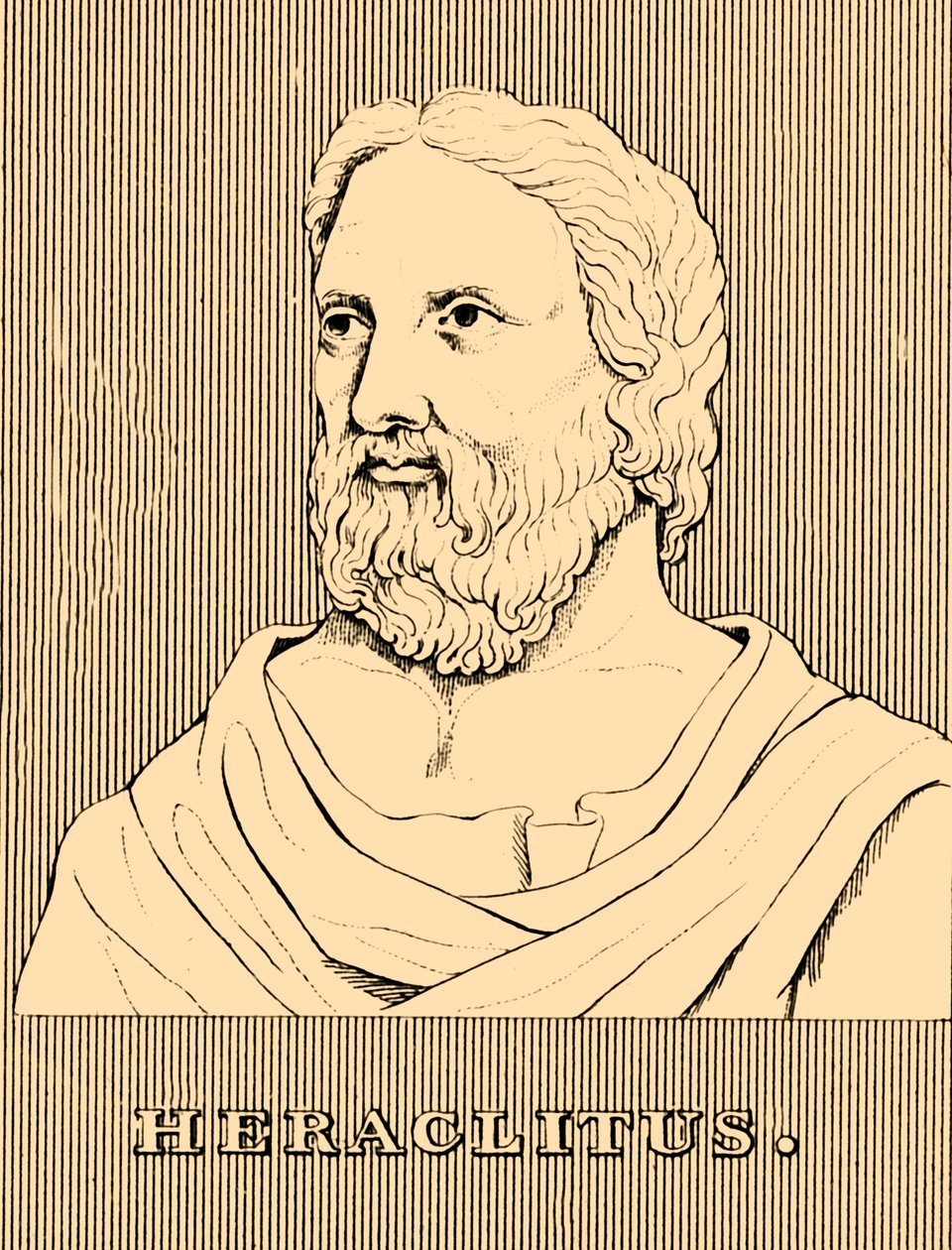 Herakleitos, c535 -c475 MÖ, 1830. by Unbekannt