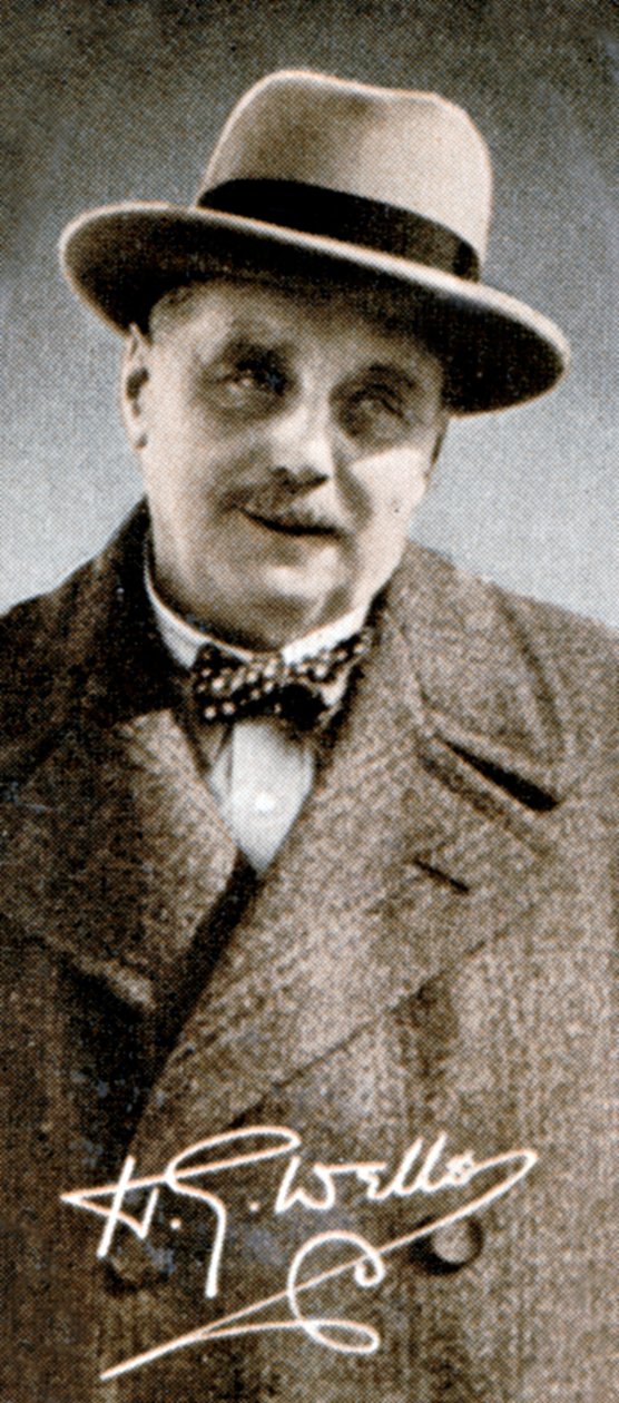 Herbert George HG Wells 1866-1946, İngiliz yazar, 1935 by Unbekannt