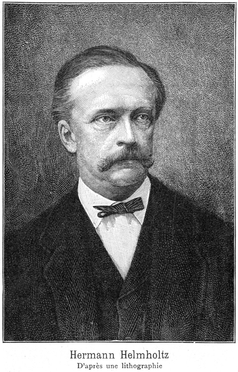 Hermann von Helmholtz 1821-1894, Alman fizikçi, 19. yüzyıl by Unbekannt