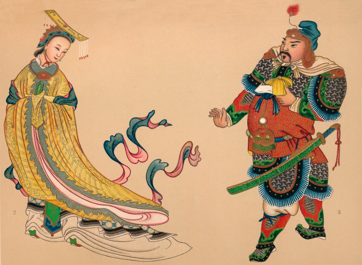 Çin Tarihinin Kahramanları ve Kahramanları, c1903, 1904 by Unbekannt